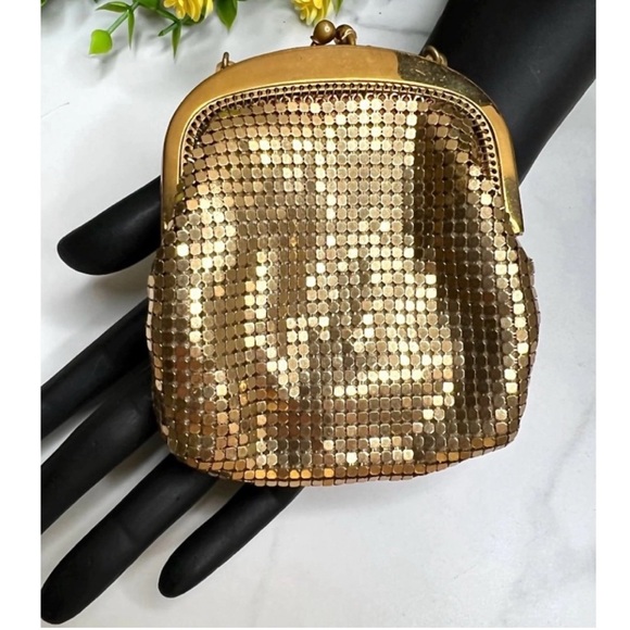 Whiting & Davis Very Rare Vintage Coin Purse Mesh Ombre Art Deco 30\'s